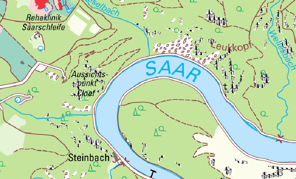 Digitale Topographische Karte 1:25 000